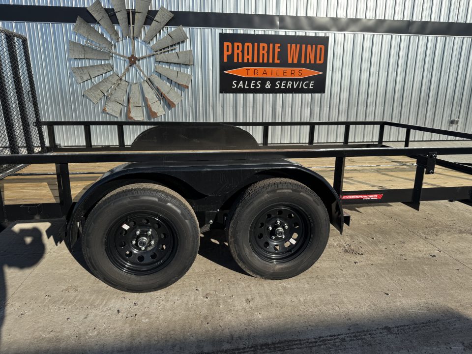 New 2027 Commander Trailers 7X14UD7K Utility Trailer