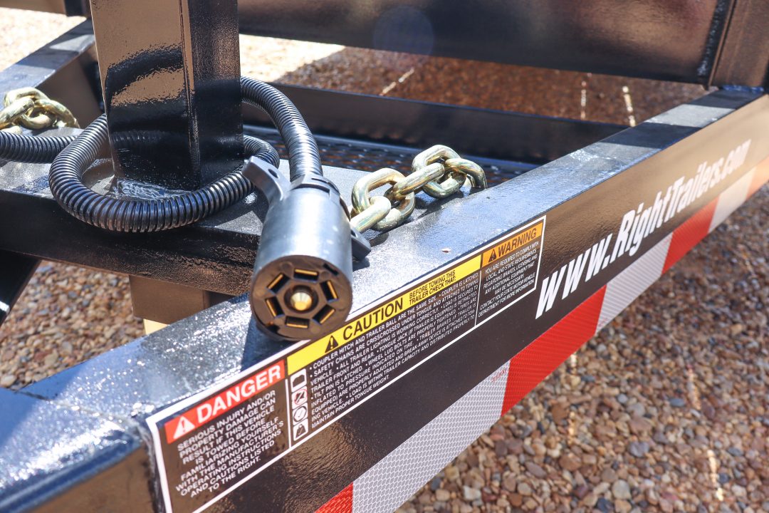 New 2026 7X24 TWISTED PINE Equipment Trailer
