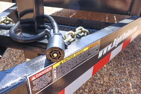 New 2026 7X24 TWISTED PINE Equipment Trailer