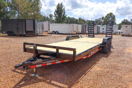 New 2026 7X24 TWISTED PINE Equipment Trailer