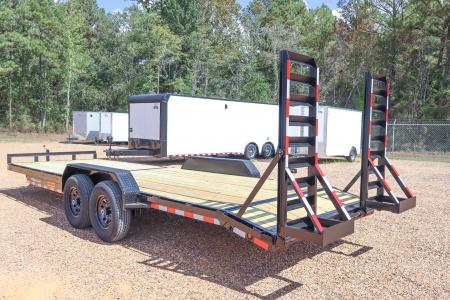 New 2026 7X24 TWISTED PINE Equipment Trailer