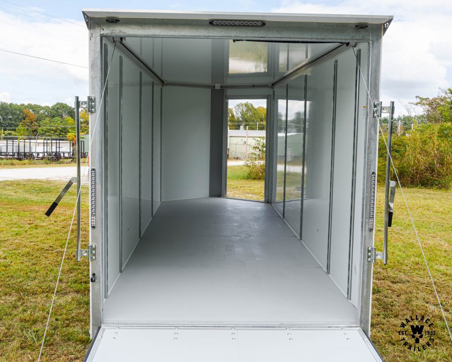New 2026 Cell-Tech Trailers 7x16 10K Enclosed Trailer w/ V-Nose Front Door