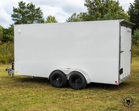 New 2026 Cell-Tech Trailers 7x16 10K Enclosed Trailer w/ V-Nose Front Door