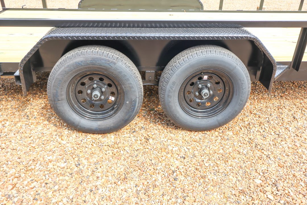 New 2026 7X16 TWISTED PINE Utility Trailer