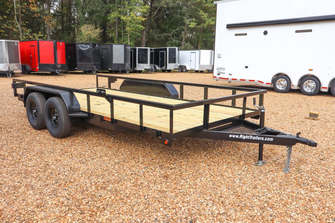 New 2026 7X16 TWISTED PINE Utility Trailer