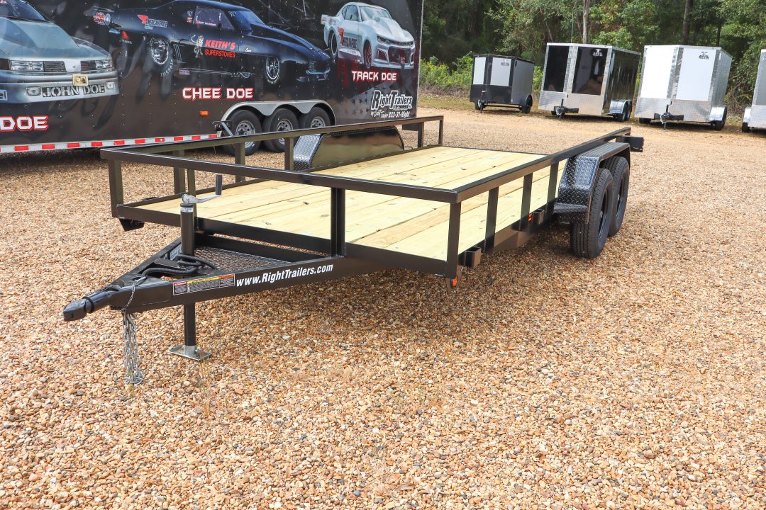 New 2026 7X16 TWISTED PINE Utility Trailer