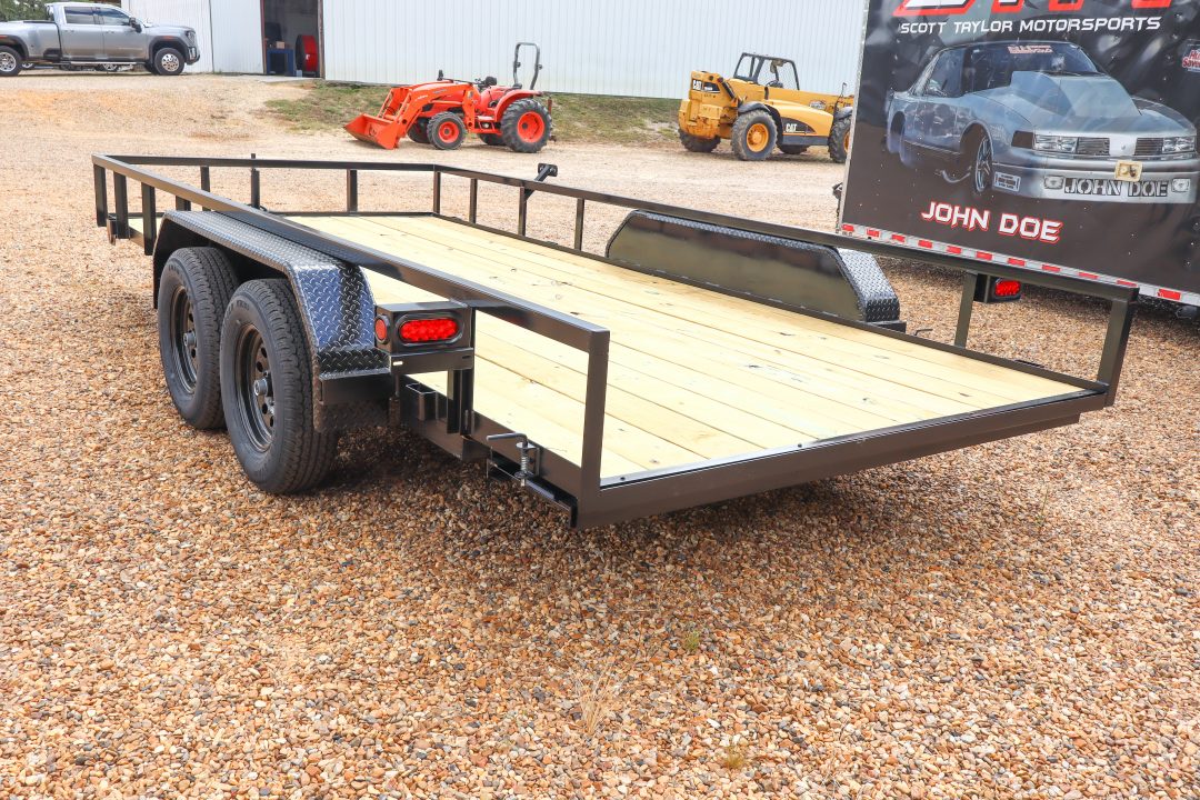 New 2026 7X16 TWISTED PINE Utility Trailer