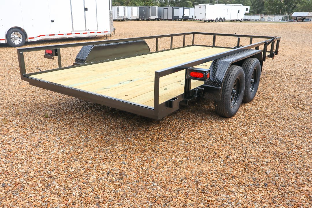 New 2026 7X16 TWISTED PINE Utility Trailer