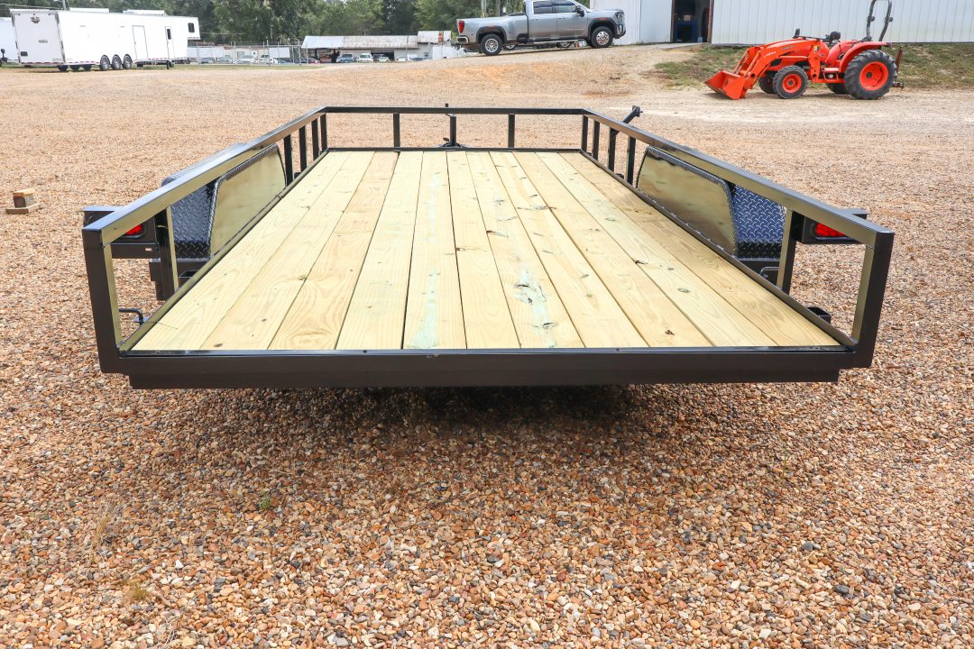 New 2026 7X16 TWISTED PINE Utility Trailer