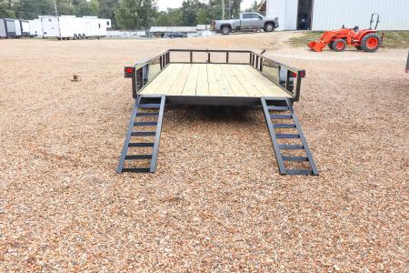 New 2026 7X16 TWISTED PINE Utility Trailer