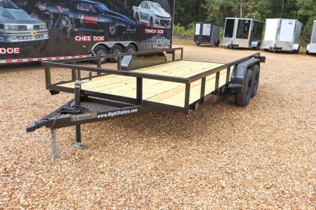 New 2026 7X16 TWISTED PINE Utility Trailer