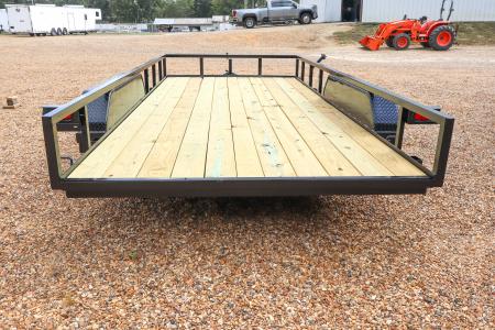 New 2026 7X16 TWISTED PINE Utility Trailer