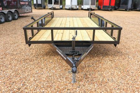 New 2026 7X16 TWISTED PINE Utility Trailer