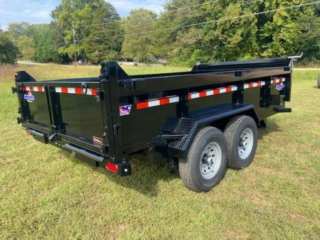 New 2027 Hawke Trailers 7X14 14K Low Pro Dump Trailer