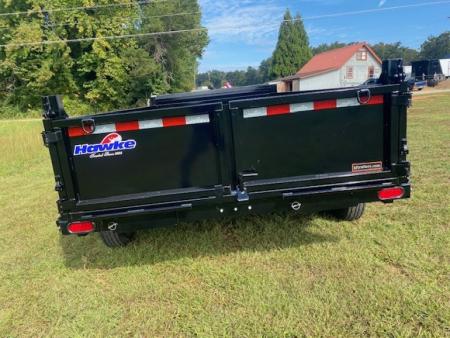 New 2027 Hawke Trailers 7X14 14K Low Pro Dump Trailer