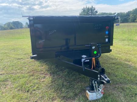 New 2027 Hawke Trailers 7X14 14K Low Pro Dump Trailer