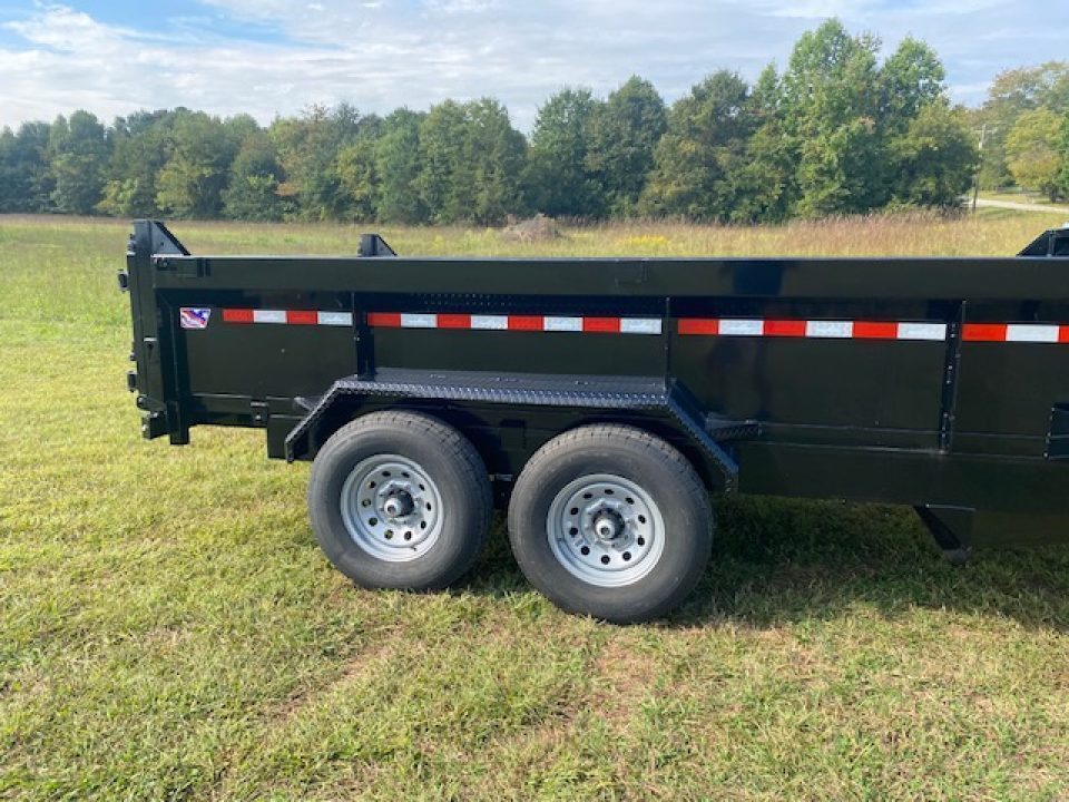 New 2027 Hawke Trailers 7X14 14K Low Pro Dump Trailer