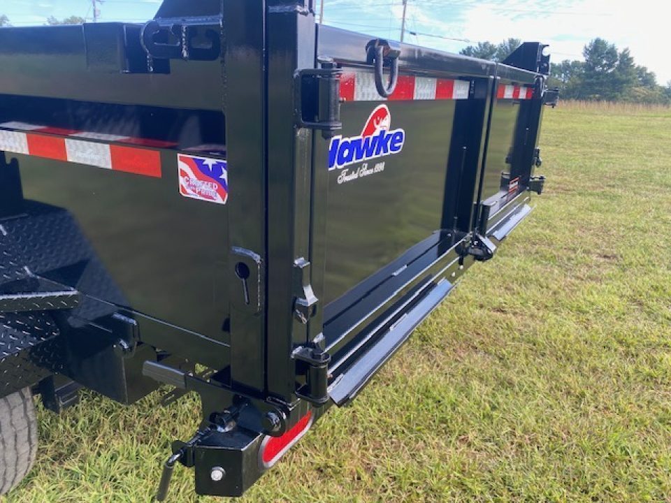 New 2027 Hawke Trailers 7X14 14K Low Pro Dump Trailer