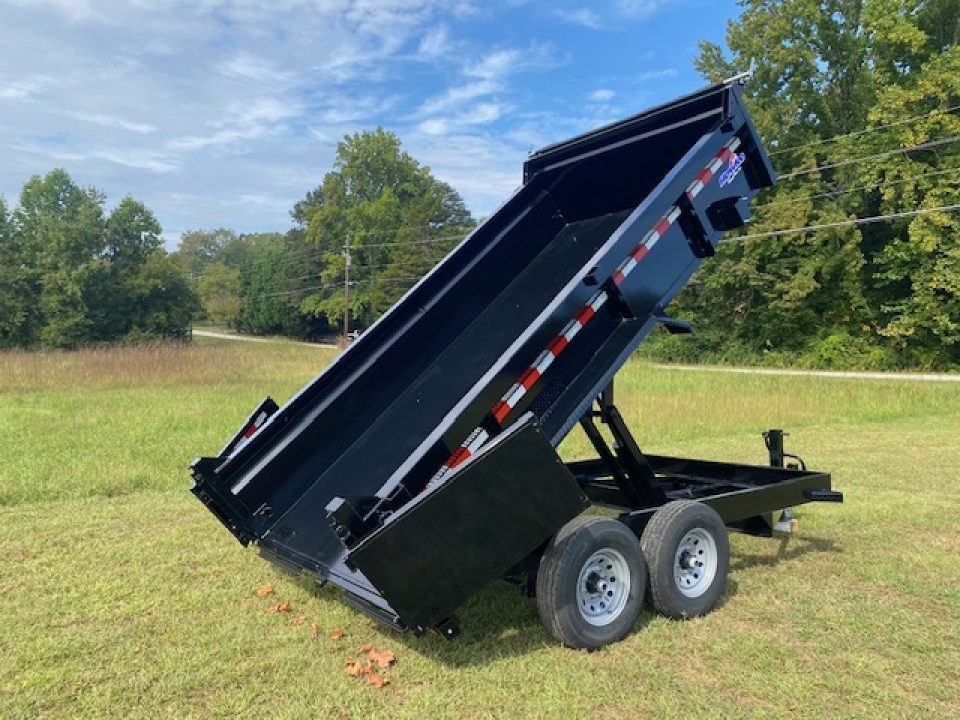 New 2027 Hawke Trailers 7X14 14K Low Pro Dump Trailer