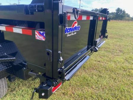 New 2027 Hawke Trailers 7X14 14K Low Pro Dump Trailer