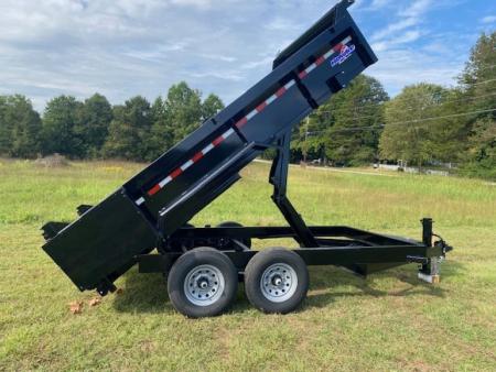 New 2027 Hawke Trailers 7X14 14K Low Pro Dump Trailer