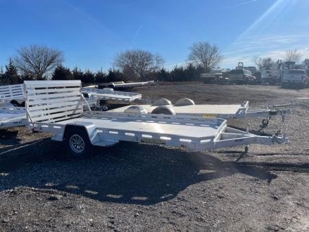 New 2027 Aluma 7814S-TG Utility Trailer