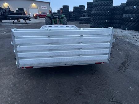 New 2027 Aluma 7816TA-EL-BT-RTD Utility Trailer