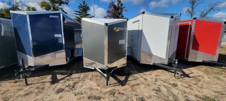 New 2027 Stealth Trailers 6X12 W/RAMP CHARCOAL Cargo / Enclosed Trailer
