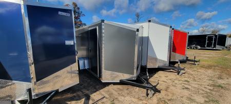 New 2027 Stealth Trailers 6X12 W/RAMP CHARCOAL Cargo / Enclosed Trailer