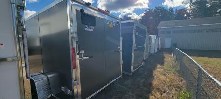 New 2027 Stealth Trailers 6X12 W/RAMP CHARCOAL Cargo / Enclosed Trailer