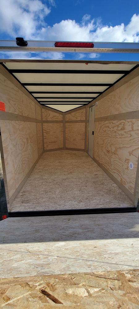 New 2027 Stealth Trailers 6X12 W/RAMP CHARCOAL Cargo / Enclosed Trailer