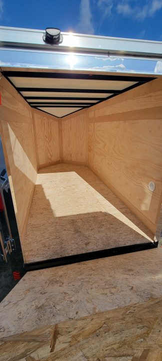 New 2027 Stealth Trailers 5X10 W/RAMP BLACK Cargo / Enclosed Trailer