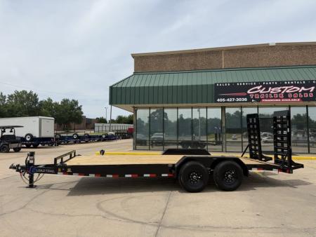 New #013033 2026 LOAD TRAIL CH 20 X 83 TANDEM AXLE 14K EQUIPMENT HAULER W/ FOLD UP RAMPS