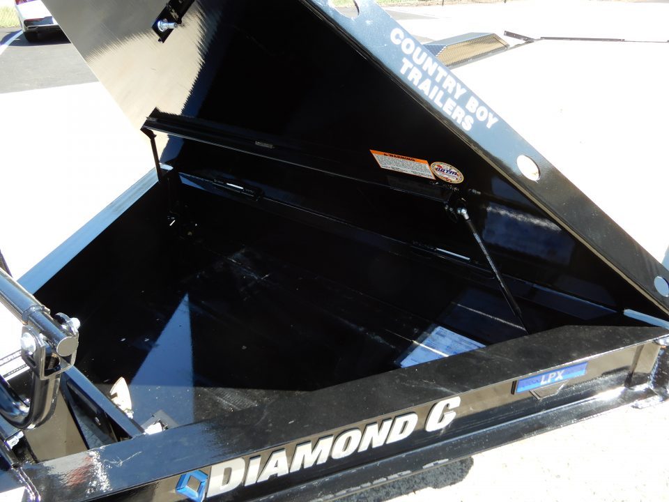 New 2027 Diamond C 82x18' Equipment, 2' Dove, HD Flip Ramps LPX207