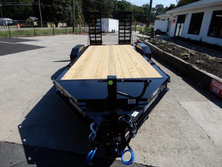 New 2027 Diamond C 82x18' Equipment, 2' Dove, HD Flip Ramps LPX207