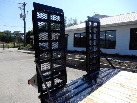 New 2027 Diamond C 82x18' Equipment, 2' Dove, HD Flip Ramps LPX207