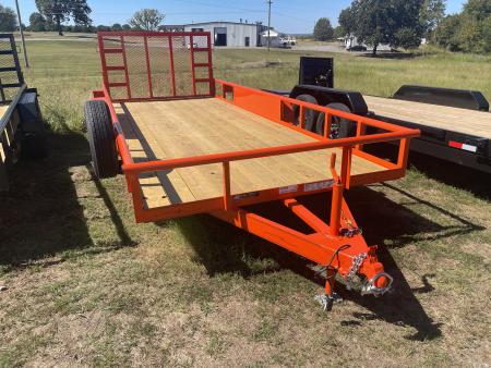 New 2026 Kearney 18' 7K Pipe Top Utility Trailer