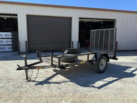 Used 2021 Doolittle 5x10 Utility Trailer