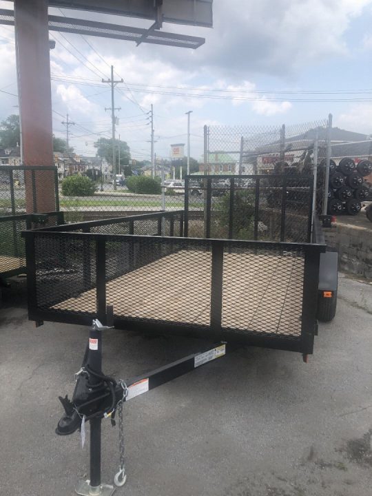 New 2027 Premier Trailers Inc. 6123K LE 24" EXPANDED METAL SIDES Utility Trailer