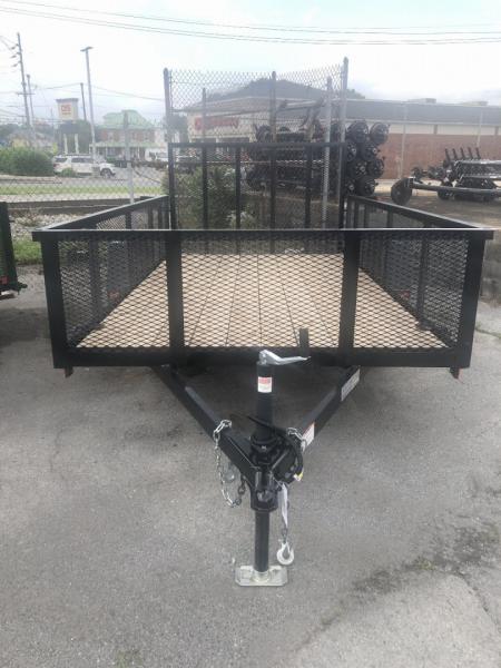 New 2027 Premier Trailers Inc. 6123K LE 24" EXPANDED METAL SIDES Utility Trailer