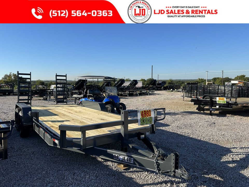 New 2026 Tiger -- 83  X 20'- BP Equipment Trailer - 14K GVWR