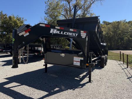New 2026 Hillcrest Trailers Gooseneck Dump Trailer