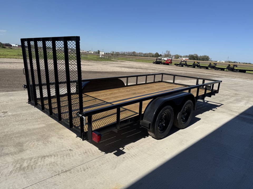 New 2027 Commander Trailers 7x16UD7K Utility Trailer