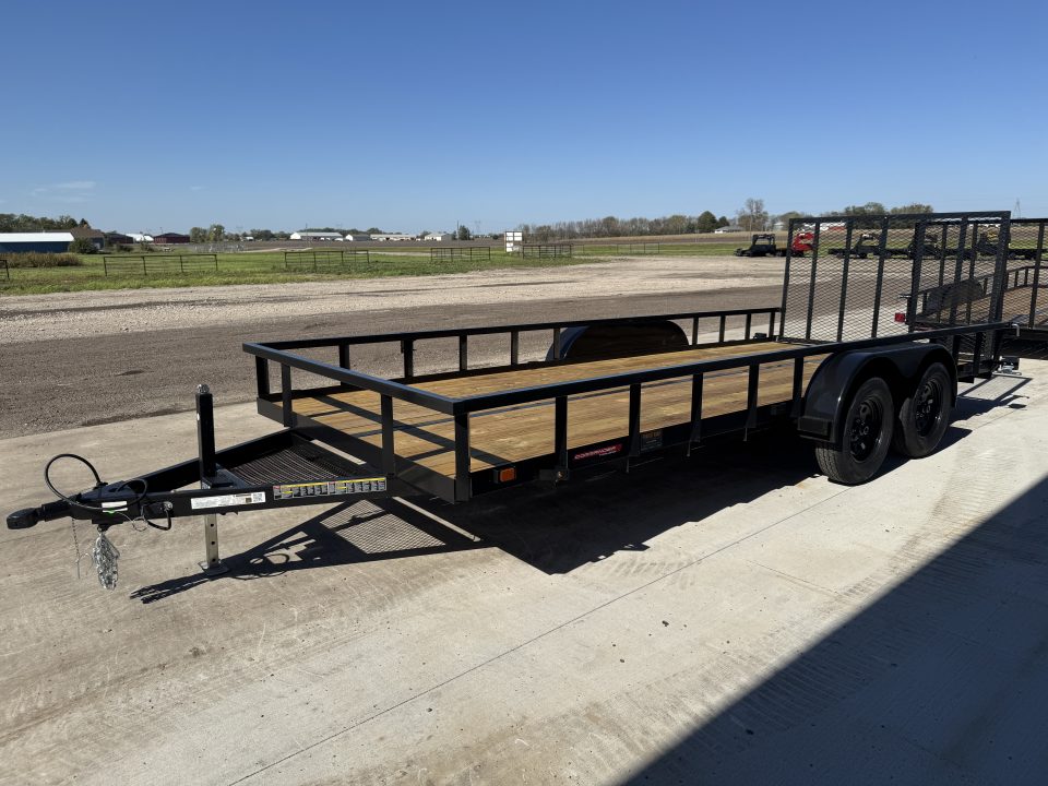 New 2027 Commander Trailers 7x18UD7K Utility Trailer