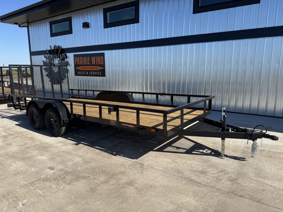 New 2027 Commander Trailers 7x18UD7K Utility Trailer