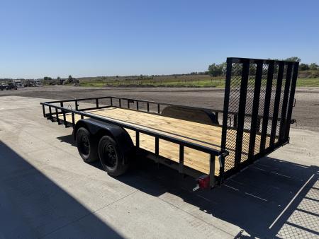 New 2027 Commander Trailers 7x18UD7K Utility Trailer