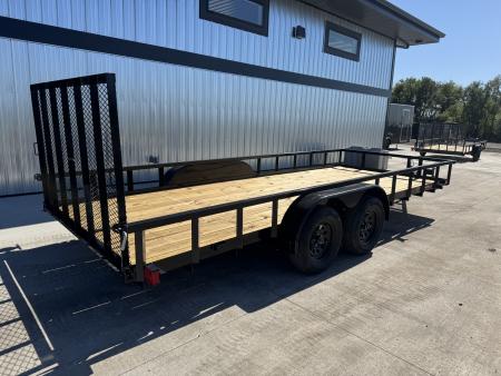 New 2027 Commander Trailers 7x18UD7K Utility Trailer