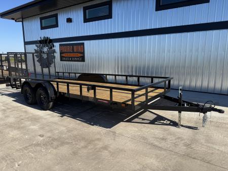 New 2027 Commander Trailers 7x18UD7K Utility Trailer