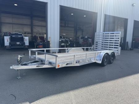 New 2027 Black Rhino EXT718 7X18 TA Landscape Trailer