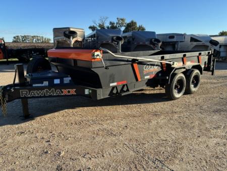 New 2027 RawMaxx LPX16BP16K Dump Trailer